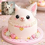 A fluffy white chihuahua stares up with huge, soulful eyes and perky ears — looks like a tiny cotton ball that just realized the treat jar exists. The dog sits on a wood floor next to a training pad, fur tousled and full of personality, giving an earnest 'please?' expression to the camera.