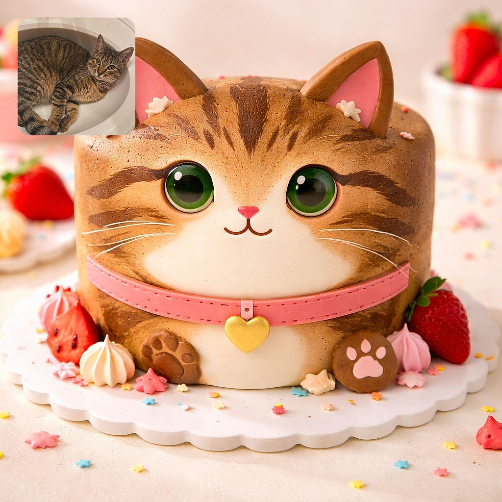 A cozy tabby cat is lounging comfortably inside a bathroom sink, looking up with curious eyes and a relaxed pose, as if claiming the sink as its new throne.