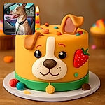 A happy dog with a tan and white coat sits eagerly in the passenger seat of a car, tongue out and ears perked, ready for an adventure. The car's interior features colorful seat covers that add a playful vibe to the scene.