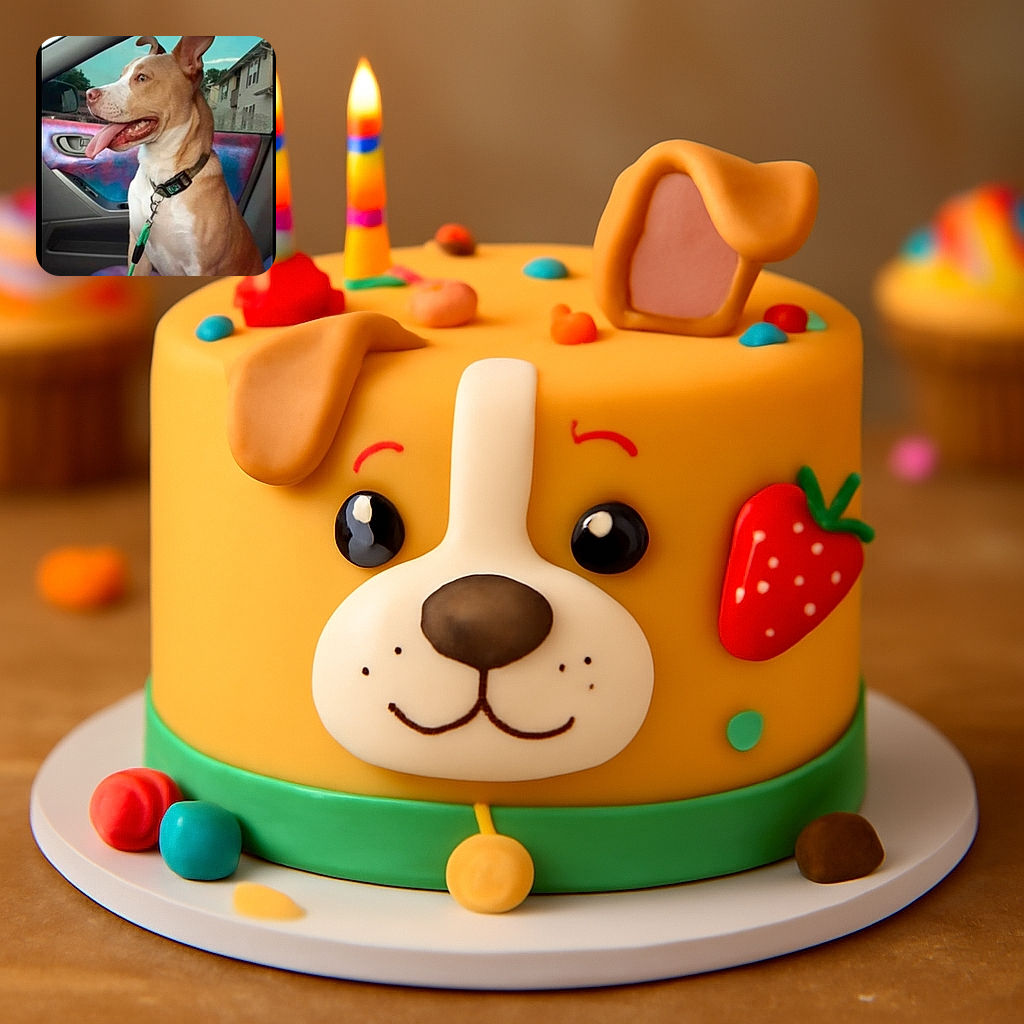 A happy dog with a tan and white coat sits eagerly in the passenger seat of a car, tongue out and ears perked, ready for an adventure. The car's interior features colorful seat covers that add a playful vibe to the scene.