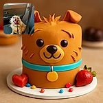 A scruffy, happy dog with its tongue out sits eagerly on a car seat, looking like it's ready for an adventure or just a joyride. The sunlight filters through the car window, highlighting its fluffy fur and cheerful expression.