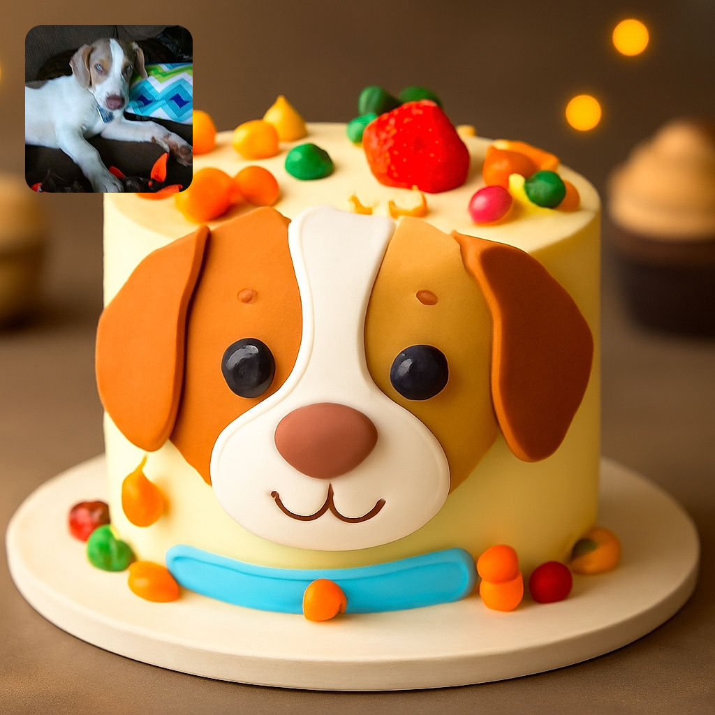 A slightly blurry photo of a puppy lounging on a couch with a colorful pillow in the background and an orange and brown blanket in the foreground. The puppy looks relaxed but the image lacks sharpness.