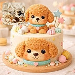 A delightful group of fluffy puppies of various colors lounging and playing in a cozy, pastel-colored nursery filled with soft toys, wicker baskets, and a wooden rocking horse, creating an irresistibly cute and heartwarming scene.