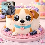 A tiny, suspiciously photogenic dog is sprawled on a mountain of plush blankets and pillows, giving the camera a wide-eyed stare that clearly reads: ‘You woke me for this?’ Cozy textures, soft lighting, and one dramatic snout make this the perfect sleepy-pet portrait.