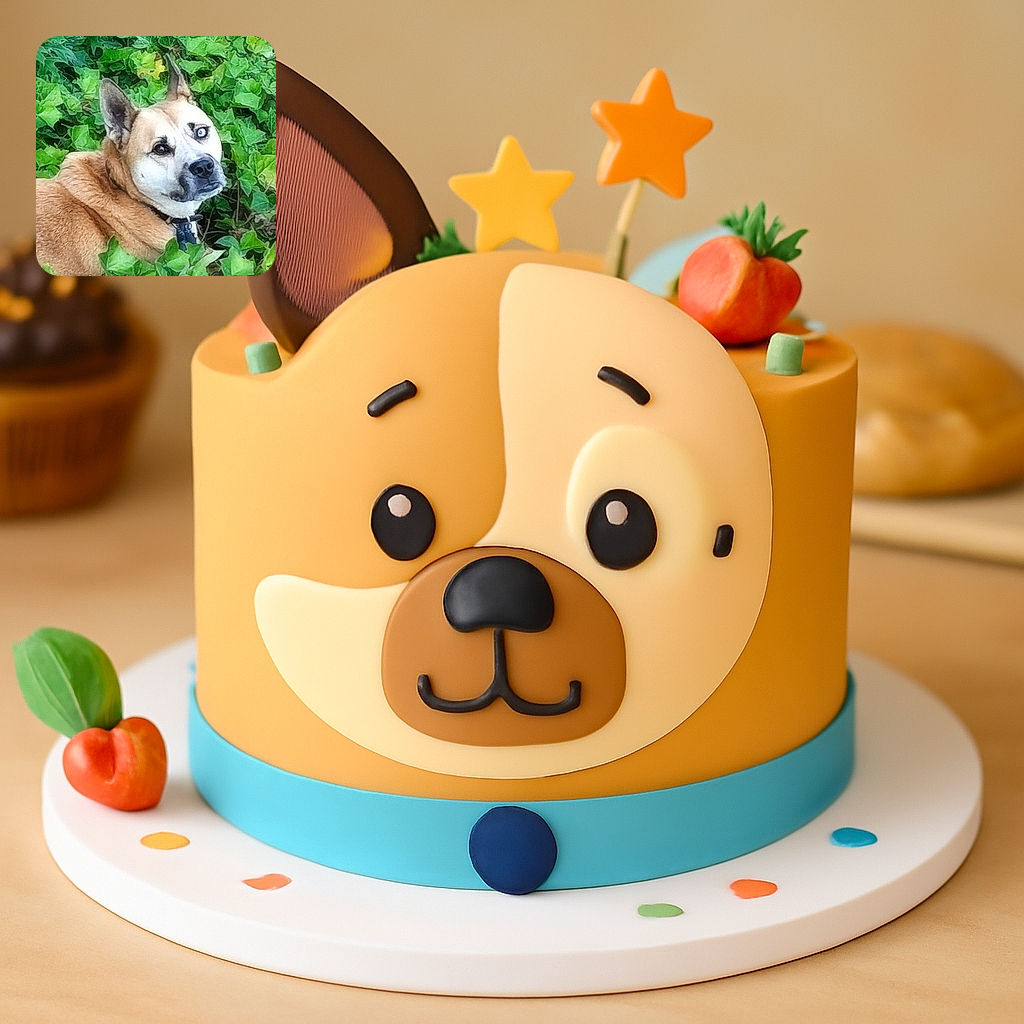 A charming dog with strikingly different colored eyes lounges amidst a lush bed of green leaves, looking back with a curious and slightly puzzled expression as if caught mid-thought in a leafy daydream.