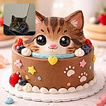 A fluffy tabby kitten peeks out from behind a dark textured blanket, eyes wide and curious, as if plotting its next playful adventure in a cozy indoor setting.