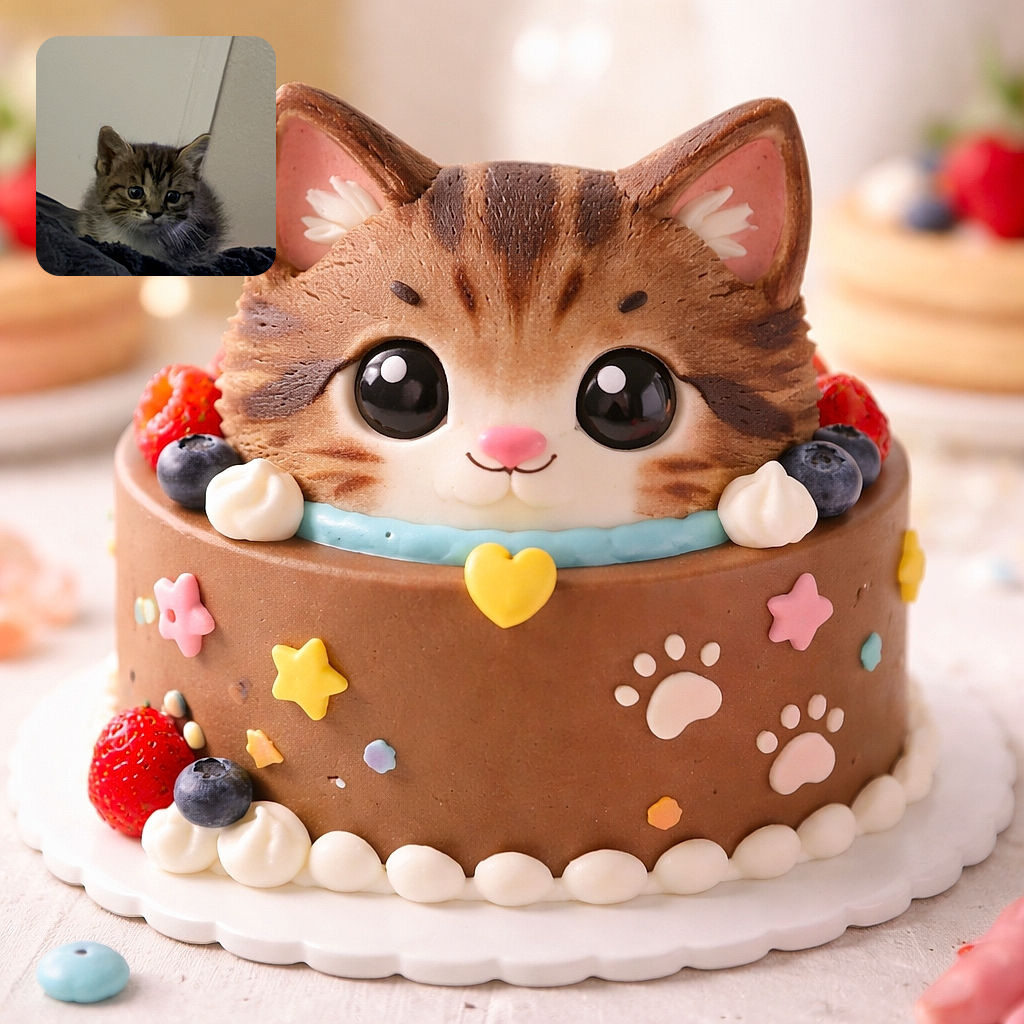 A fluffy tabby kitten peeks out from behind a dark textured blanket, eyes wide and curious, as if plotting its next playful adventure in a cozy indoor setting.