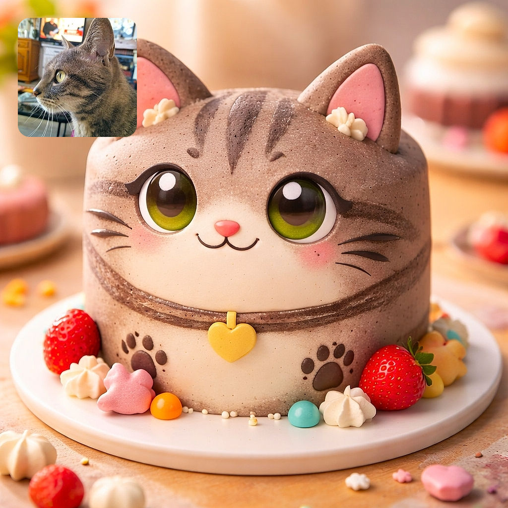 A regal tabby in perfect profile, staring off into the distance as if plotting world domination; whiskers on full display, ears alert, and a blurry TV drama providing background gossip.