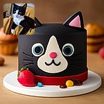 A sleek black and white cat lounges elegantly on a cozy yellow blanket, looking intently off camera with curious green eyes, in a softly lit room with a radiator and window in the background.