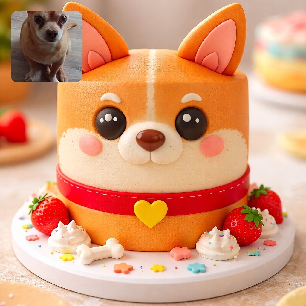 A tiny, big‑eared chihuahua stares up like it's been asked a very important question — 'treat or belly rub?' — sitting on wood flooring with an expression equal parts hopeful and suspicious.