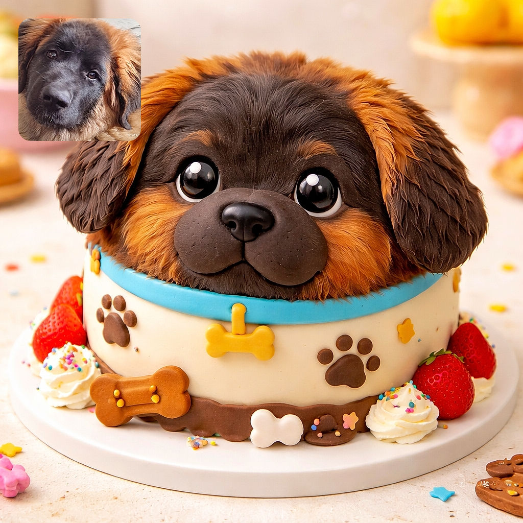 A giant teddy-bear puppy has claimed the entire frame — soulful eyes, a big wet nose and a coat so fluffy it could be a blanket. The dog stares like it knows you're late with snacks, while a tiny timestamp in the corner acts as the only witness.