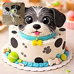A playful dog lounges on a patterned couch with a bright yellow tennis ball caught mid-chew, eyes wide and alert, ready for the next game of fetch or a cozy nap.