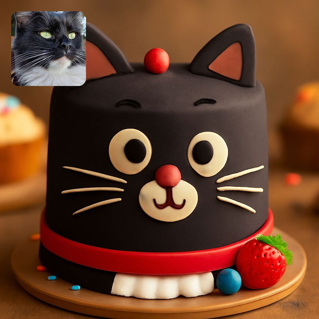 A majestic close-up of a tuxedo cat with striking yellow eyes looking off into the distance, showcasing its sharp white whiskers and fluffy chest fur against a softly blurred autumnal background.