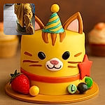 A cozy tabby cat nestles comfortably atop a green cat tree, wrapped snugly in a bright yellow blanket that cascades down like a royal cloak, set against a tidy living room with soft natural light.