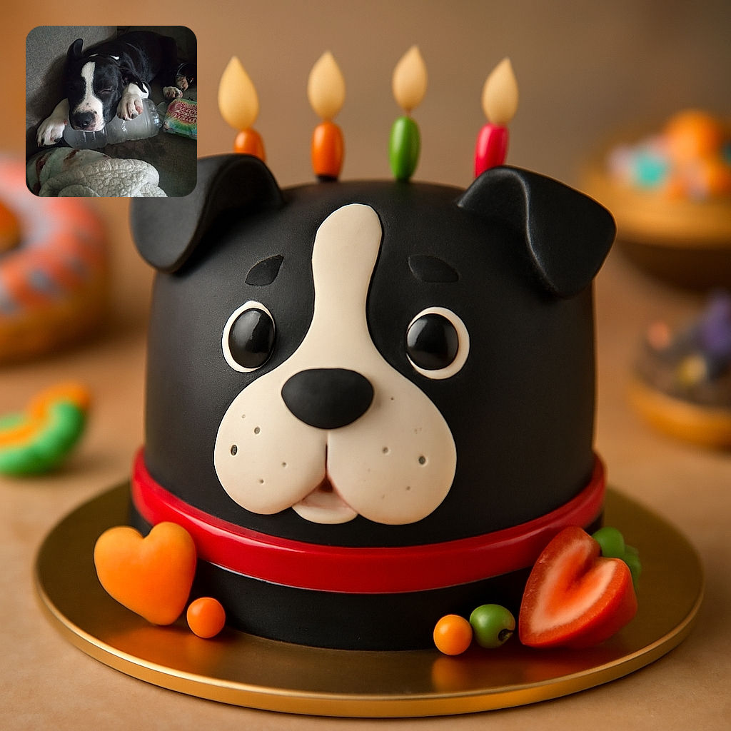 A sleepy black and white puppy is cuddled up on a couch, resting its head and paws on a frosty water bottle like it's the comfiest pillow ever, surrounded by a cozy blanket and some colorful items.