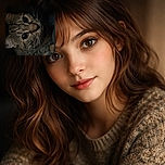 A close-up shot of a curious tabby cat with huge, shiny eyes peeking out from the shadows, capturing the mysterious charm of feline nocturnal adventures.