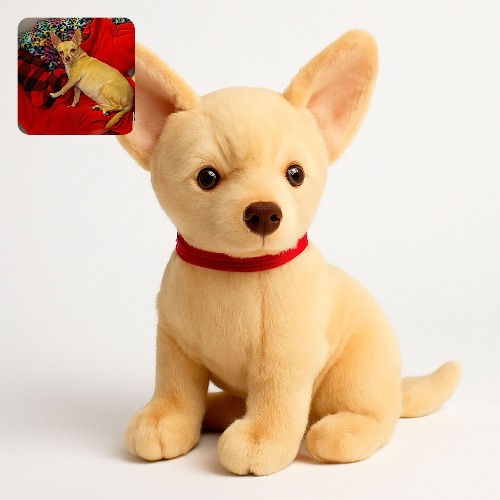A small tan dog, possibly a Chihuahua, is lounging comfortably on a pile of colorful and cozy blankets, with a curious look on its face as if wondering about the next adventure or snack.