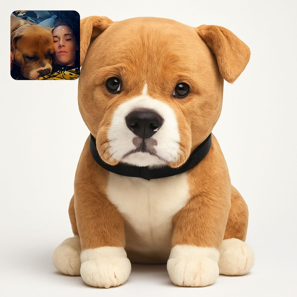 A cozy moment captured with a large dog resting its head gently on a person's chest as they relax together on a couch. The person wears a bright yellow graphic shirt, and a subtle sparkle filter adds a dreamy vibe to the warm and intimate scene.