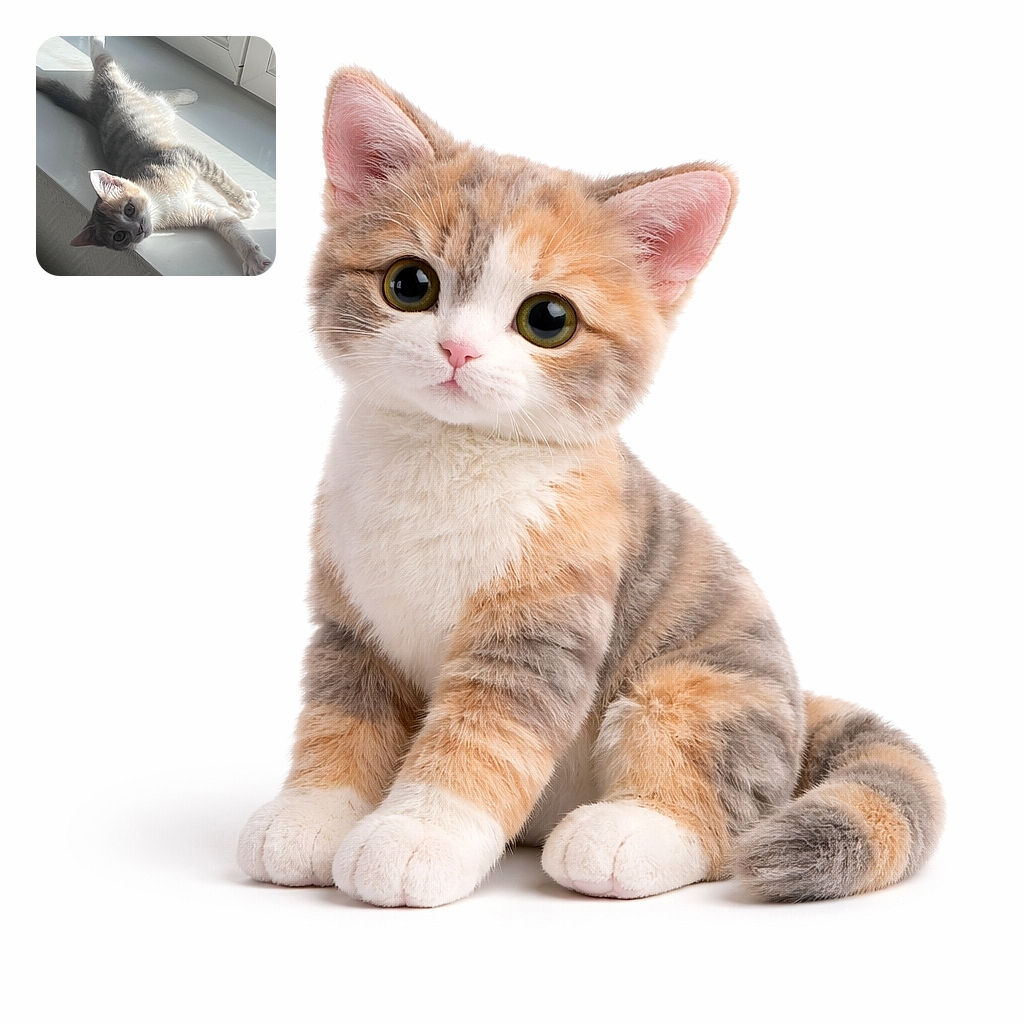 A sun‑soaked kitten sprawled on a windowsill, eyes wide and whiskers forward as if auditioning for 'napfluencers'. Soft sunlight highlights the striped fur while the window frame and subtle shadows create a cozy, portrait‑style scene — equal parts sleepy and photogenic.