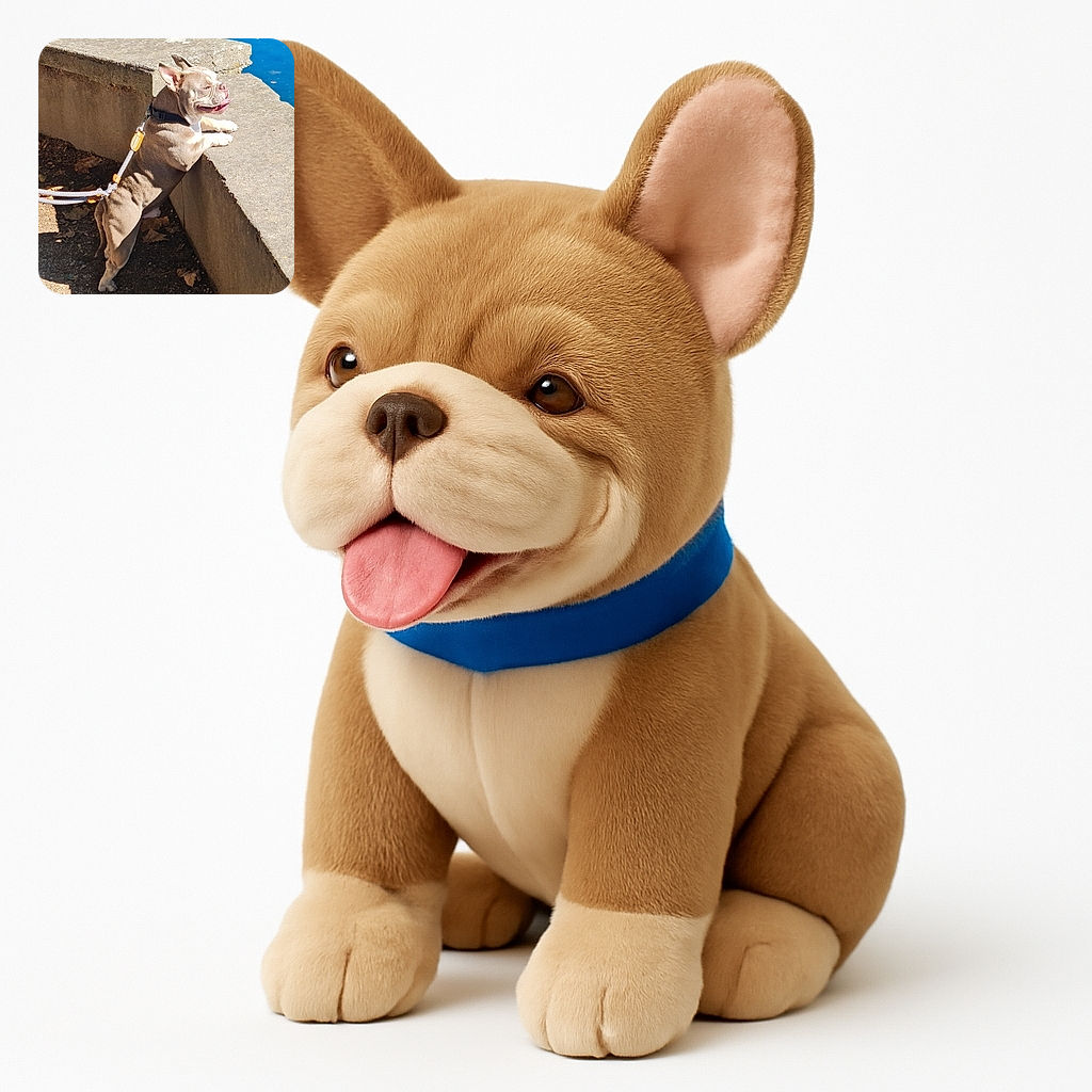 A muscular dog stands on its hind legs, leaning against a concrete ledge by a body of water, tongue out and eyes squinting in the bright sunlight, looking like it's contemplating a swim or just enjoying the warm day.
