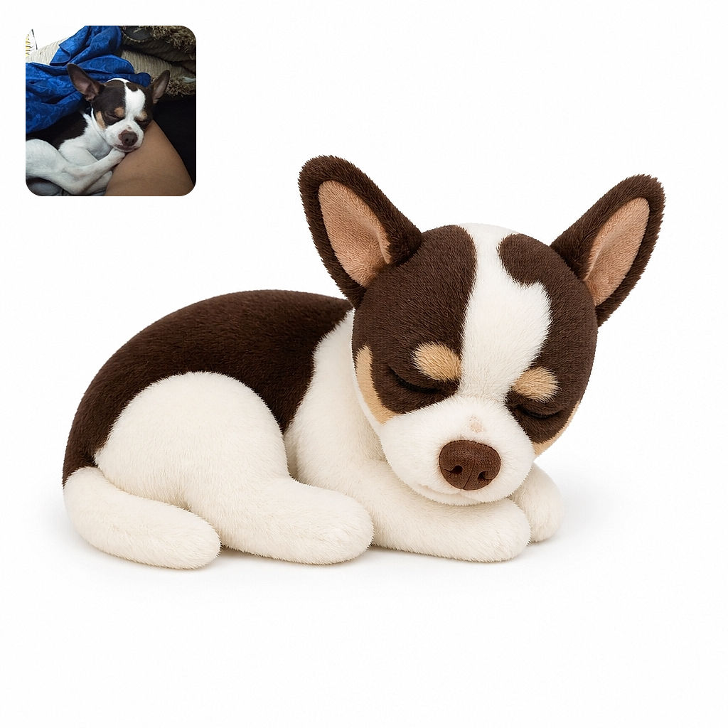 A sleepy little dog is cuddled up on a person's lap, looking like it has bravely completed a long day of being adorable. Wrapped in a bright blue blanket and surrounded by cozy cushions, this pup appears ready for a champion nap.