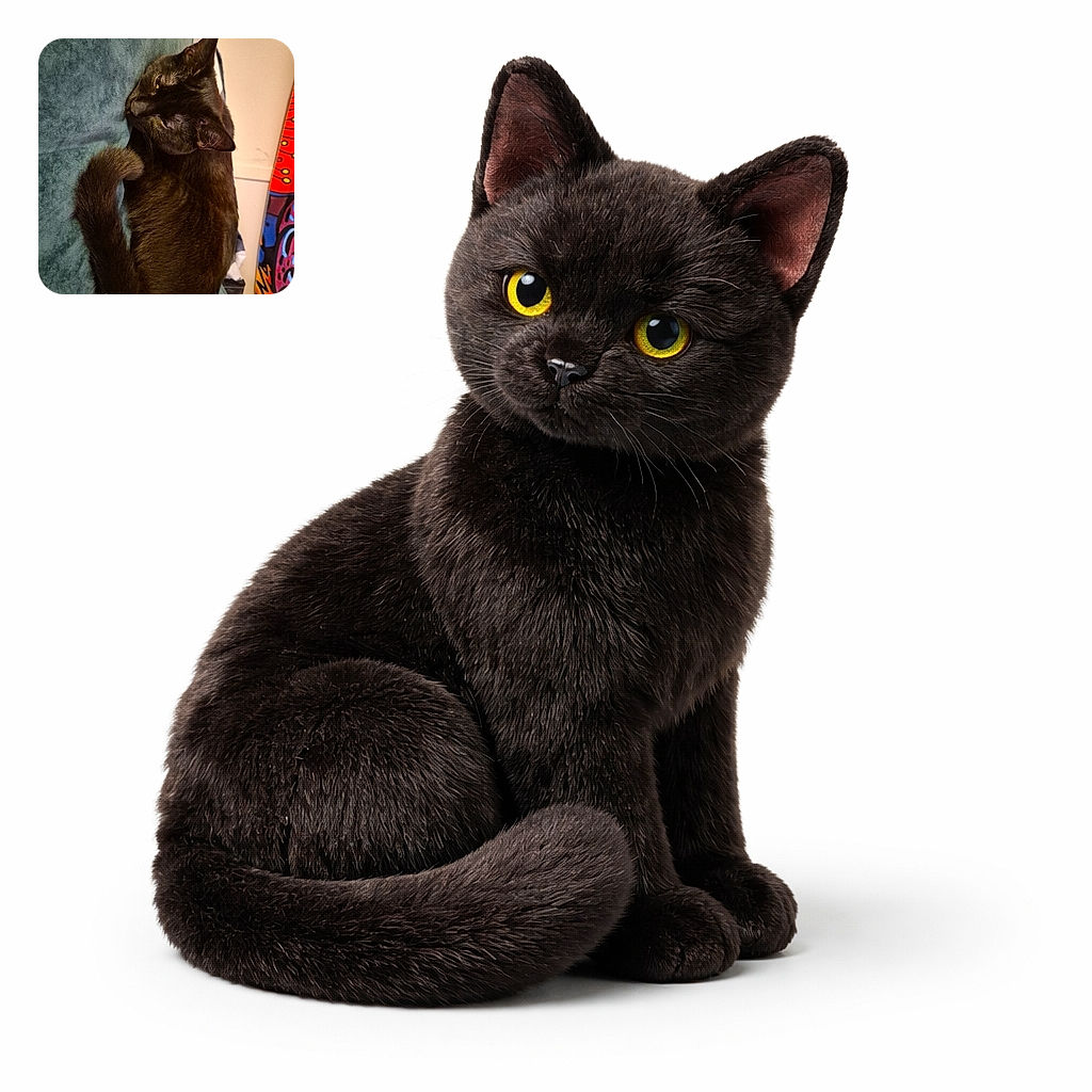 A smug black cat curled into a perfect comma on a teal blanket, one sleepy eye half-open as if monitoring your snack habits. The cozy bedding and a colorful tapestry at the edge of the frame give the scene personality while faint smudges on the wall add a bit of lived-in charm.