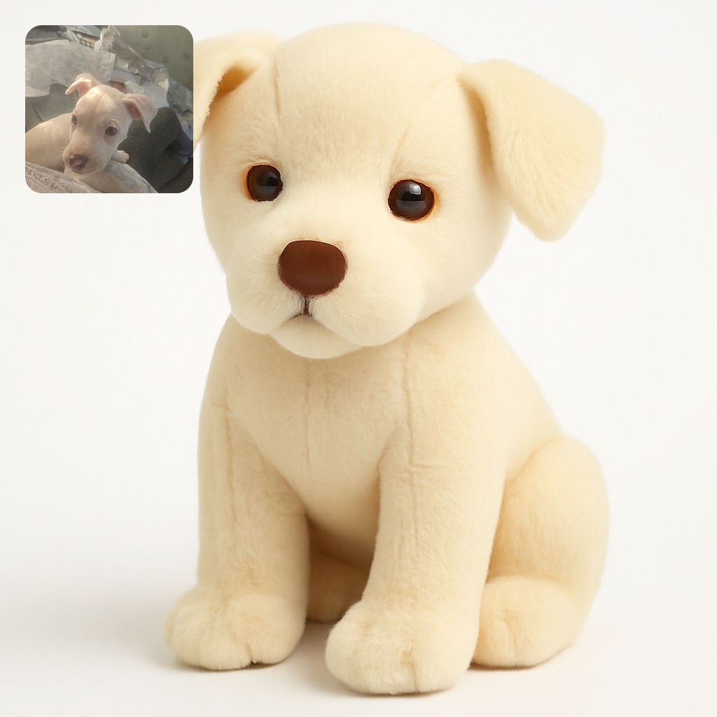 A charming white puppy with big curious eyes rests its paw on a person's chest, surrounded by a cozy indoor setting with soft lighting and a slightly blurred background that gives a warm, homey vibe.