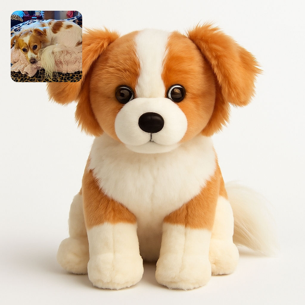 A cozy little dog with white and brown fur is curled up on a soft, fluffy pink blanket atop a leopard-print couch, gazing with soulful eyes that say 'nap time or snack time?'