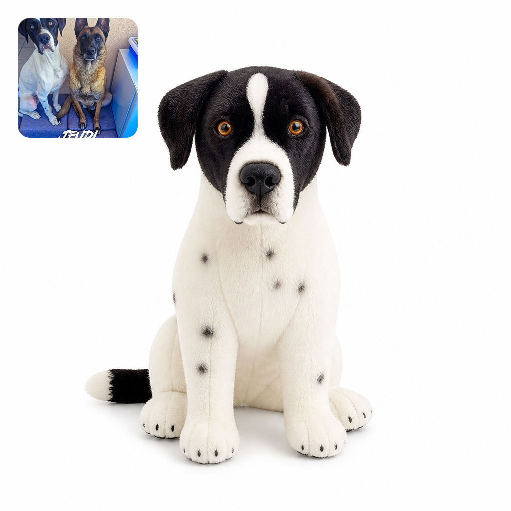 Two serious-looking dogs sit shoulder to shoulder on a blue couch like an unusually furry security team. One is a black-and-white spotted dog with a soulful stare, while the other is a pointy-eared German Shepherd looking ready to clock in for duty. The large white “JEUDI” and time text add a dramatic social-media timestamp flourish.