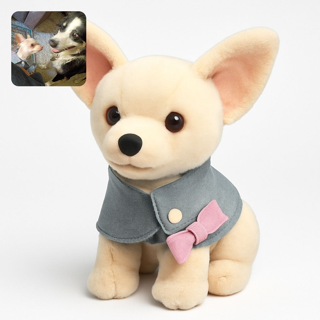 Two dogs caught mid-action in a slightly blurry snapshot, one black and white looking curiously at the camera while the smaller dog is in motion, creating a playful but unfocused scene in a cozy living room.