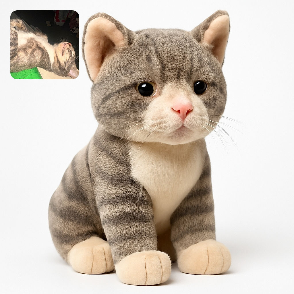 A cozy tabby cat is caught mid-nap, lying on its side with whiskers twitching in dreamland, surrounded by a dimly lit room and a vibrant green blanket adding a splash of color.