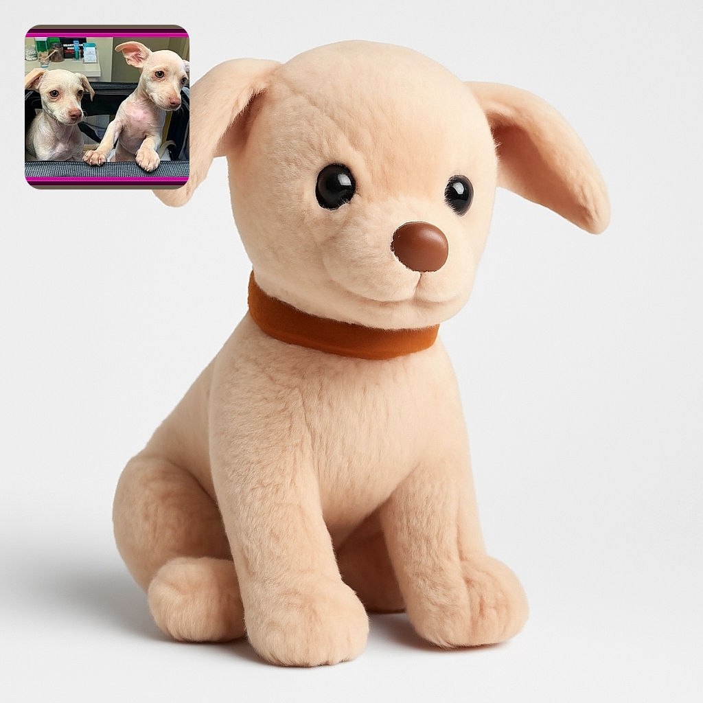Two adorable light-colored puppies peek out of a cozy carrier, one with ears perked up and the other looking curiously ahead, both capturing hearts with their innocent expressions and tiny paws gripping the edge.