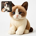 A charming cat with a striking mask-like face pattern lounges comfortably on a soft brown surface, basking in warm sunlight that highlights its delicate whiskers and fur texture, giving it a serene and regal look.
