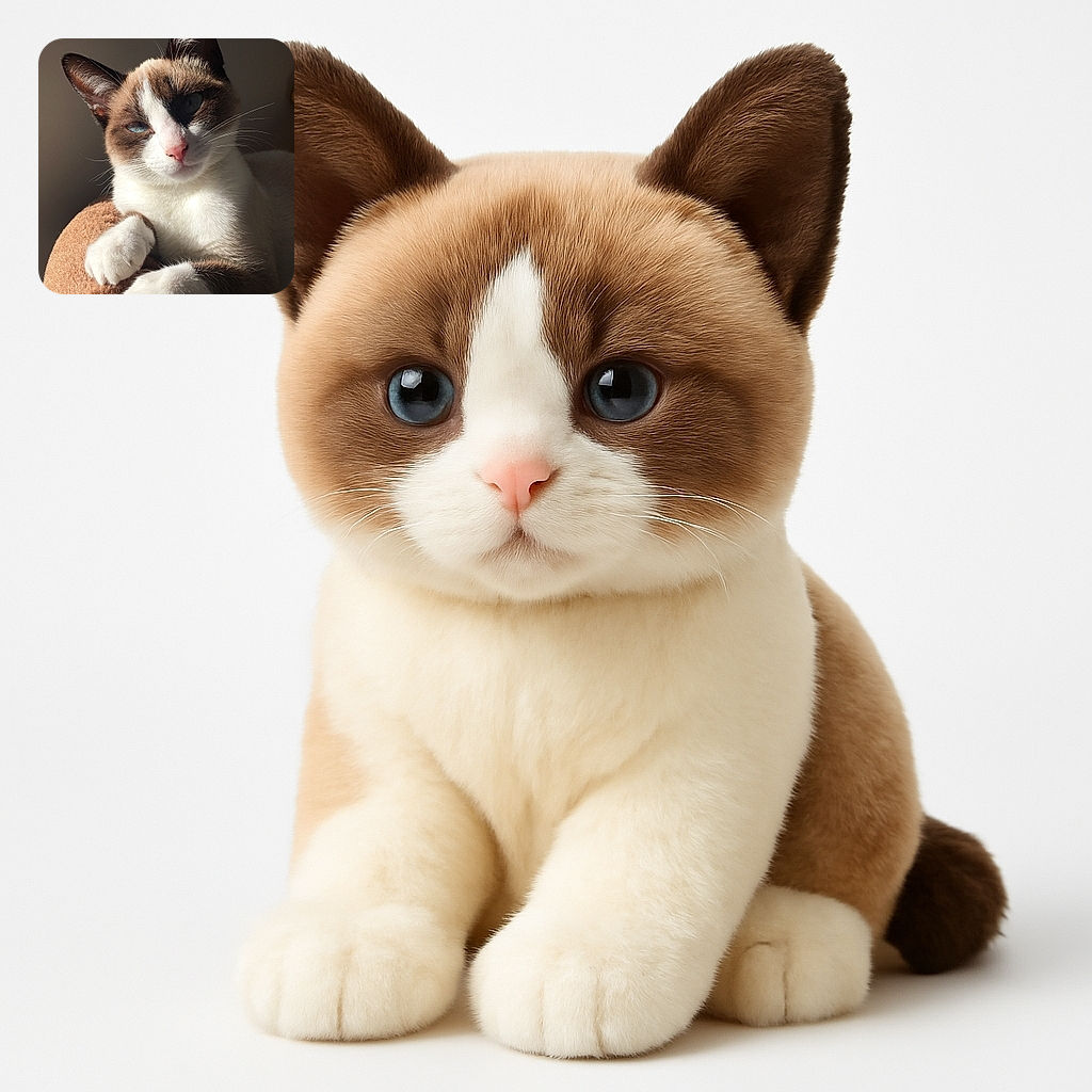A charming cat with a striking mask-like face pattern lounges comfortably on a soft brown surface, basking in warm sunlight that highlights its delicate whiskers and fur texture, giving it a serene and regal look.