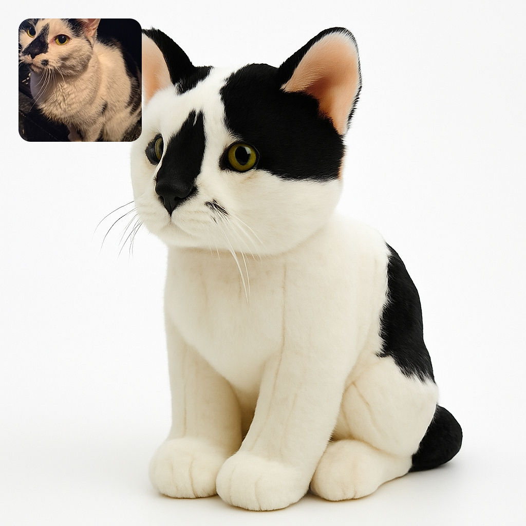 A curious black and white cat with striking yellow eyes sits attentively on a dark textured surface, its fur detailed and soft against the dimly lit background, giving a cozy yet mysterious vibe.