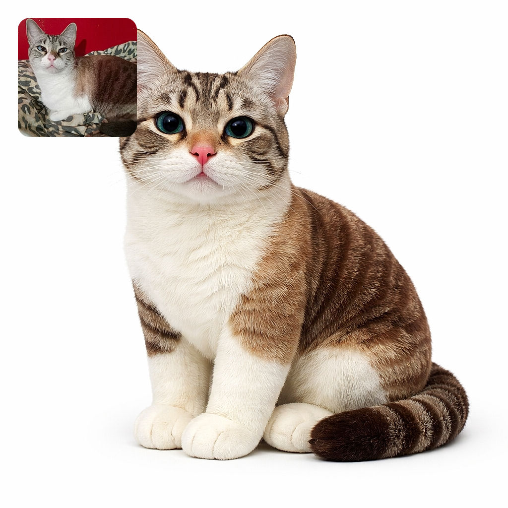 A dignified, slightly unimpressed cat lounges on a leopard-print blanket against a red wall, staring at the camera like it expects treats and moral support.