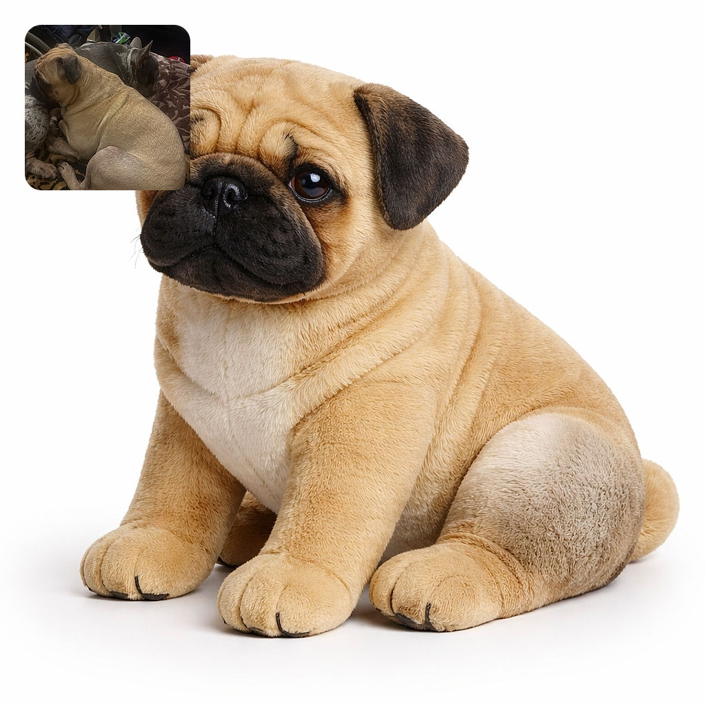 Two warm-bodied dogs have claimed the blanket kingdom — one fawn-colored and one grey, curled together in a cozy, sleepy pile among patterned throws and household clutter. Their faces are tucked in and relaxed, paws intertwined, while the background hints at a lived-in room with a wheelchair and folded clothes.