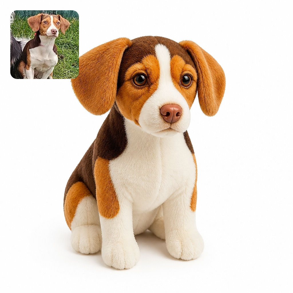 A wonderfully serious puppy sits in the grass like a tiny canine judge, staring into the camera with floppy ears, a dramatic white facial stripe, and the unmistakable expression of someone waiting for snacks. Another fluffy dog peeks in from the side, while a weathered green fence provides a rustic backdrop.