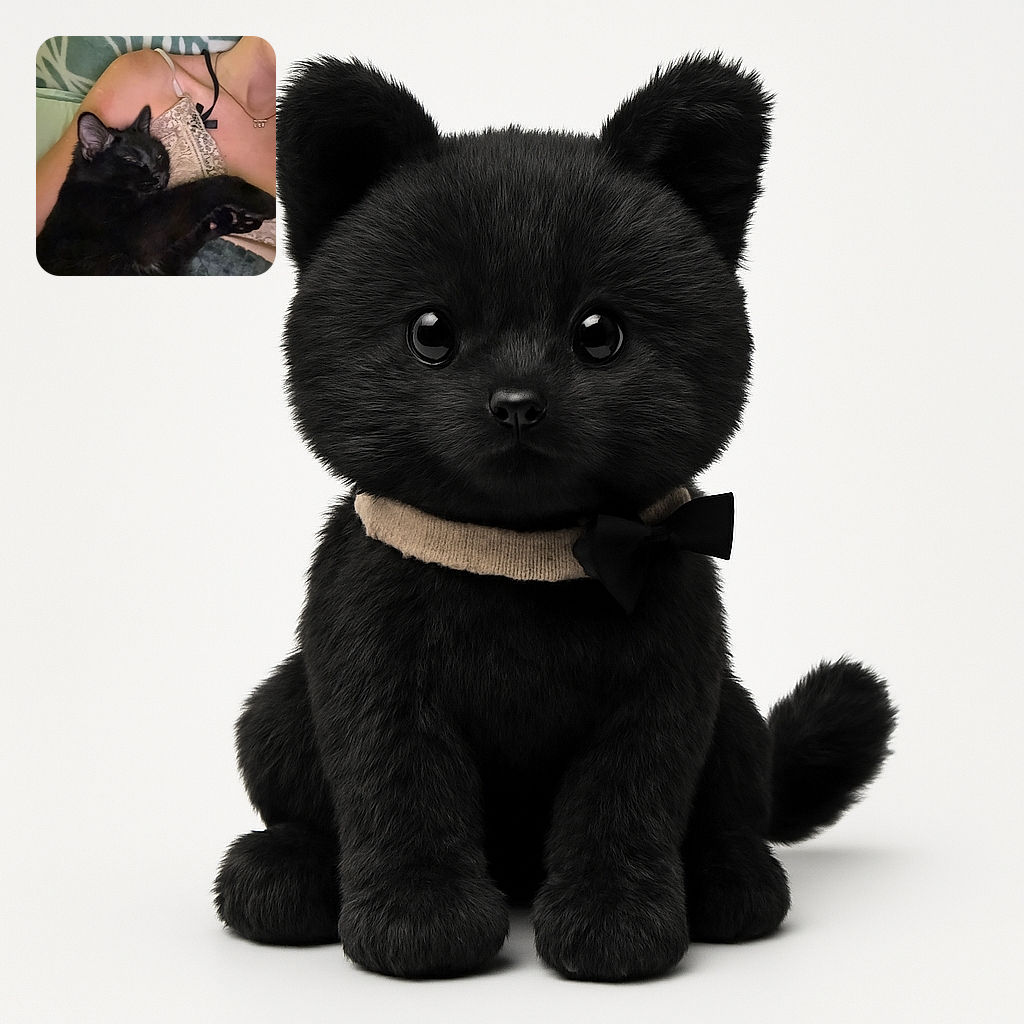 A cozy scene of a black cat peacefully napping on a person's chest, who is wearing a lace top and a necklace, with a soft patterned blanket in the background.
