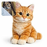 A curious tabby cat peeks out from behind golden curtains, eyes wide and alert, as if plotting a grand adventure while snuggled in a cozy indoor nook.