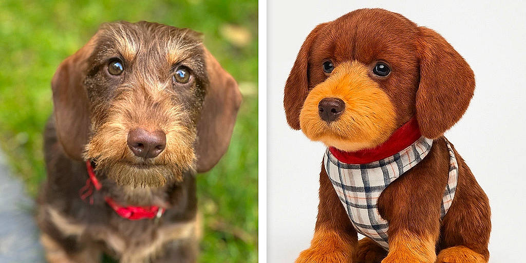 Transforme ton chien ou ton chat en peluche