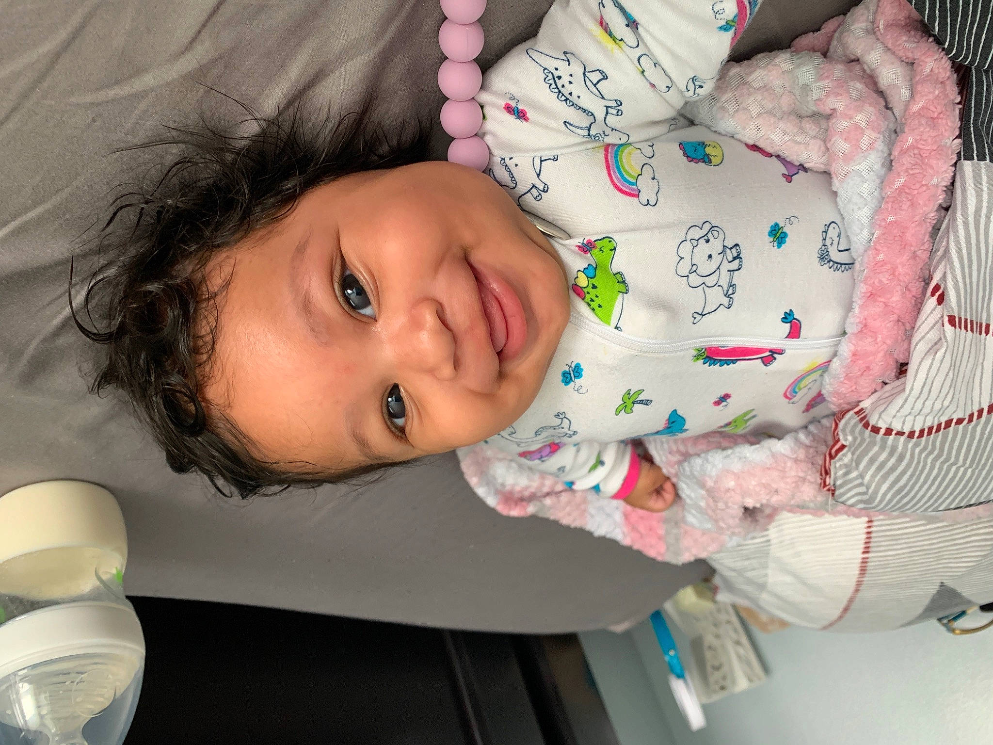 Kimora joined the competition — help win amazing prizes! baby, baby_products, cheek, child, joy, nose, person, pink, product, skin, toddler