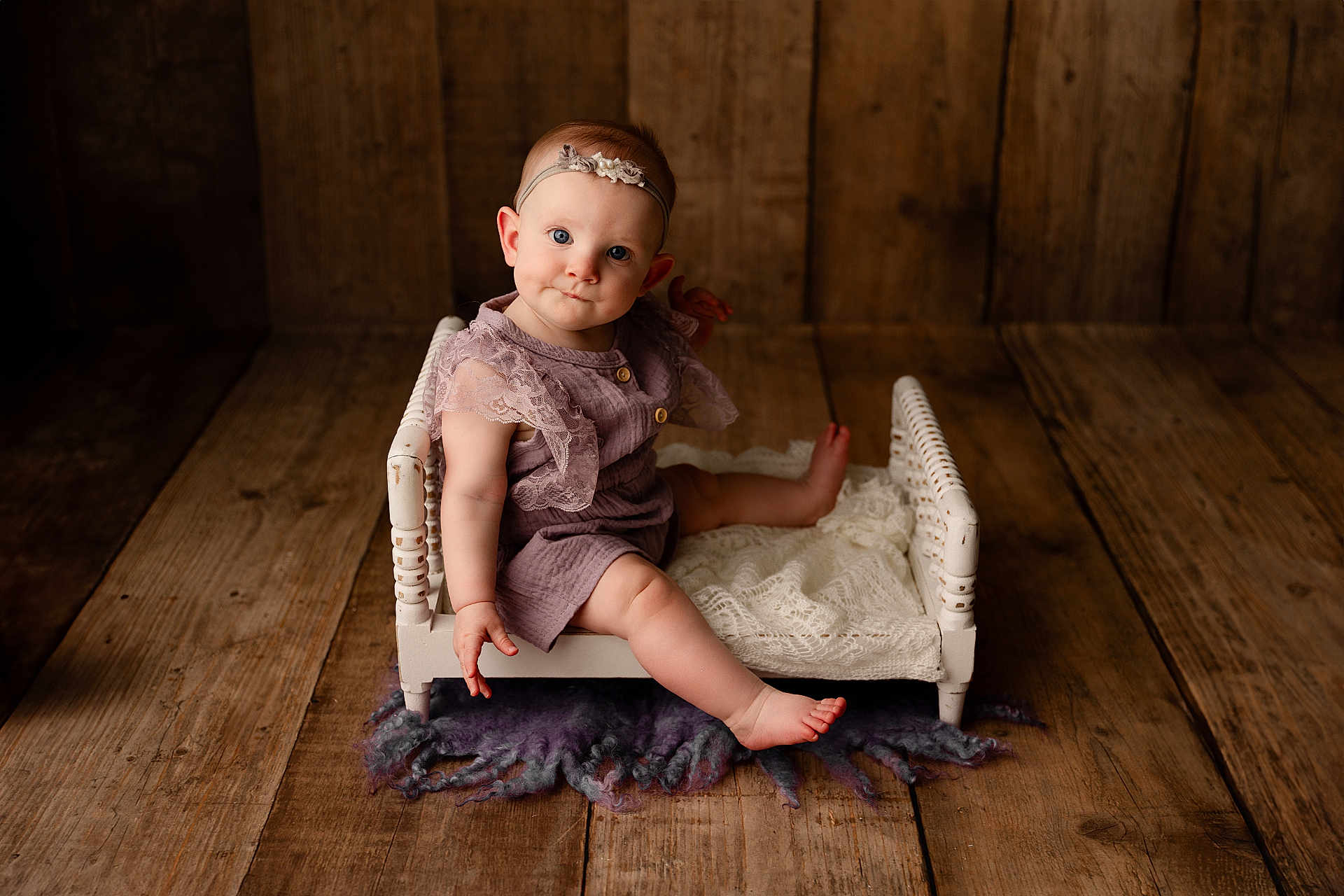Joelle joined the competition — help win amazing prizes! armchair, baby, bodypart, chair, clothing, couch, doll, dress, face, finger, furniture, hand, hardwood, head, person, photography, portrait, sitting, toy, wood