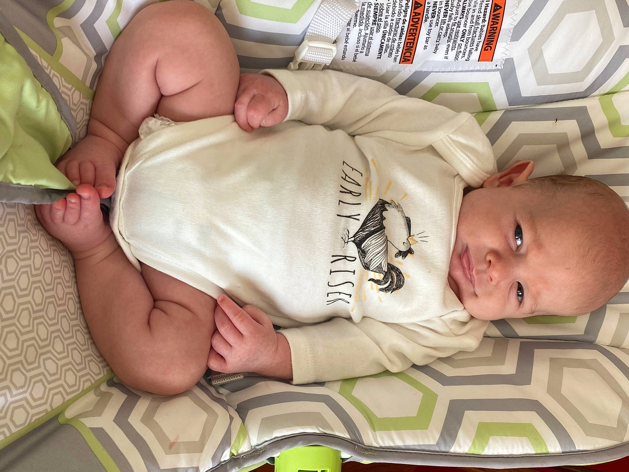 Kameron joined the competition — help win amazing prizes! abdomen, baby, baby_products, baby_safety, baby_toddler_clothing, chest, child, comfort, elbow, facial_expression, finger, hand, organ, person, room, skin, smile, thumb, toddler