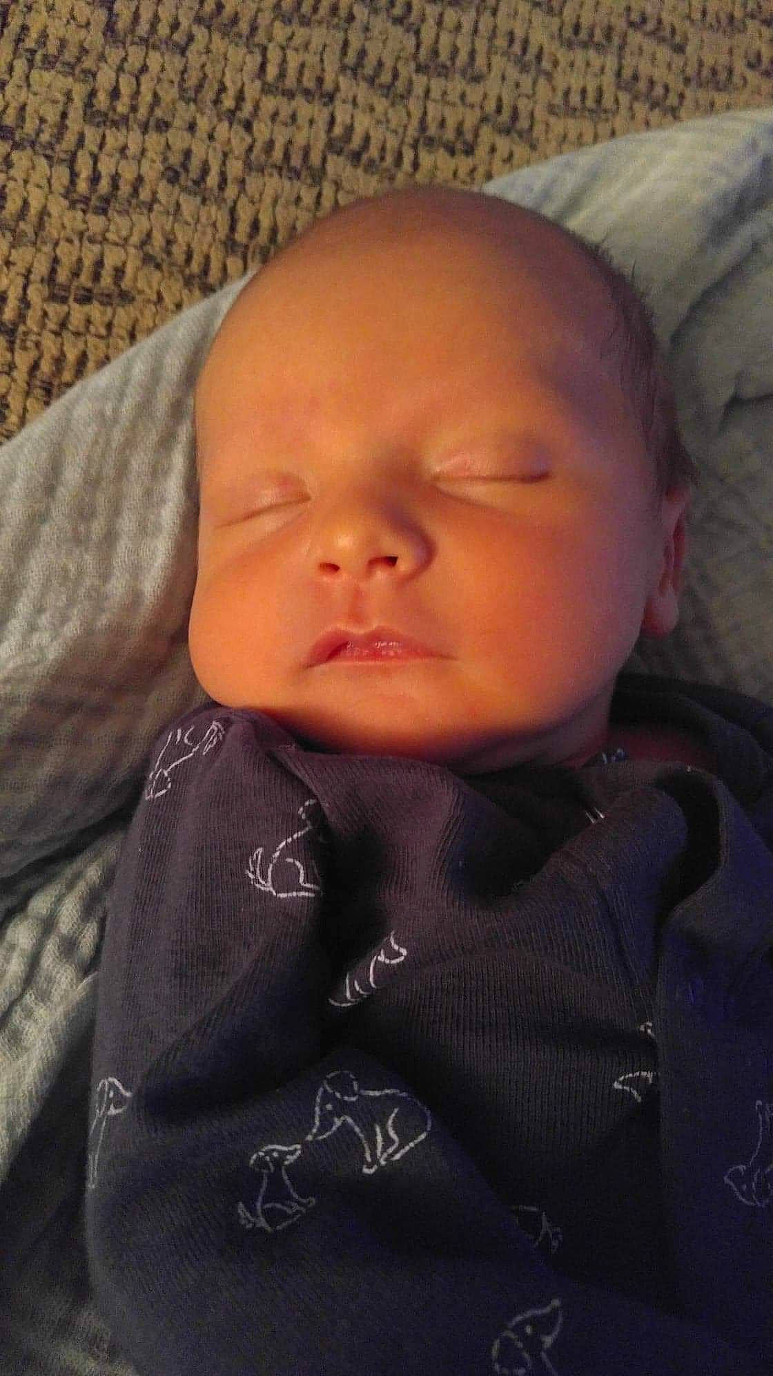 Kolton is registered to the contest to win money with this photo: baby, cheek, child, chin, ear, eye, face, forehead, head, lip, mouth, nose, person, skin, sleep, smile, toddler