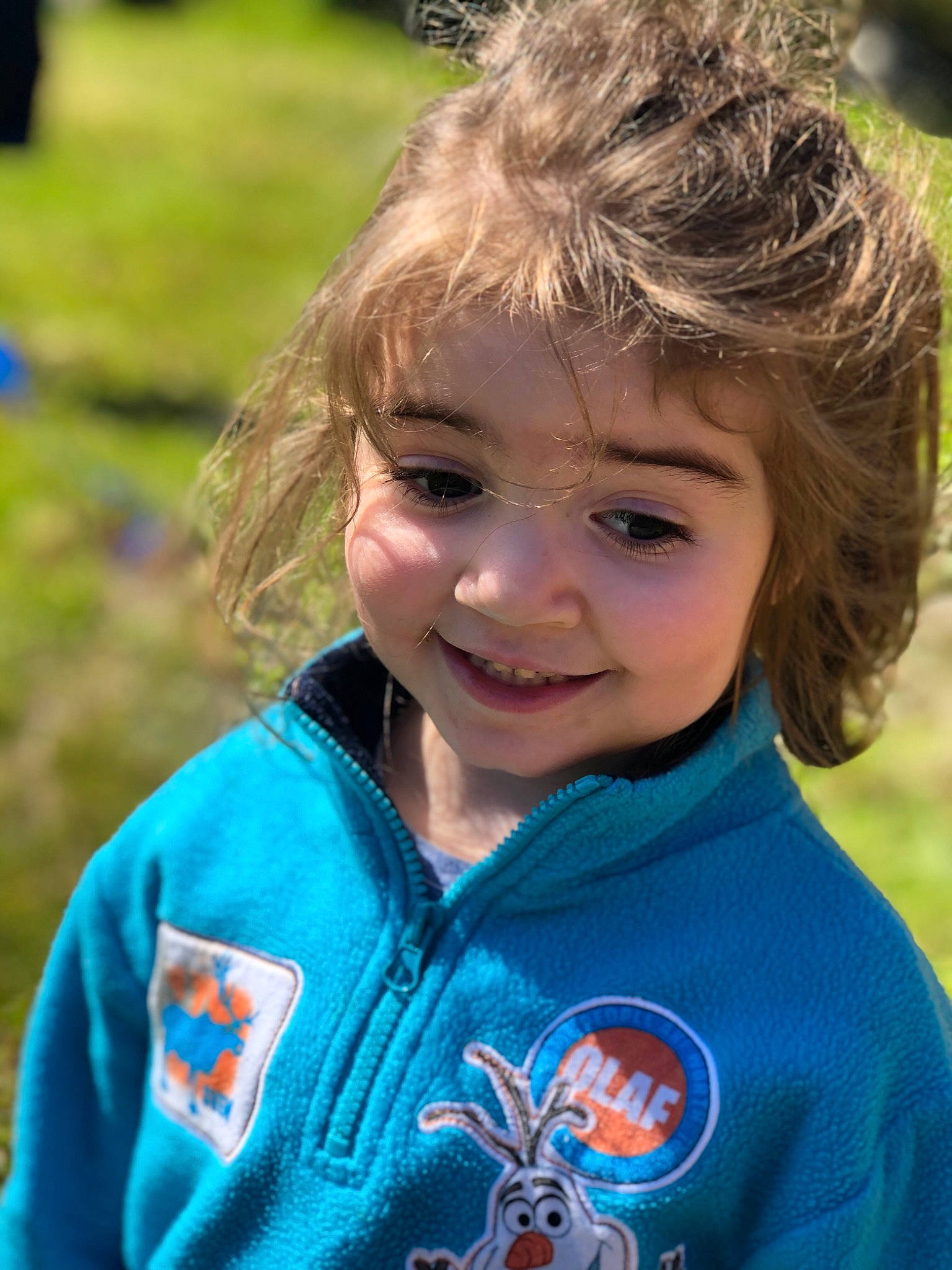 Eliana Rose joined the competition — help win amazing prizes! child, eye, face, fawn, fun, grass, happy, iris, joy, outerwear, person, plant, play, smile, toddler, tree, vacation, youth