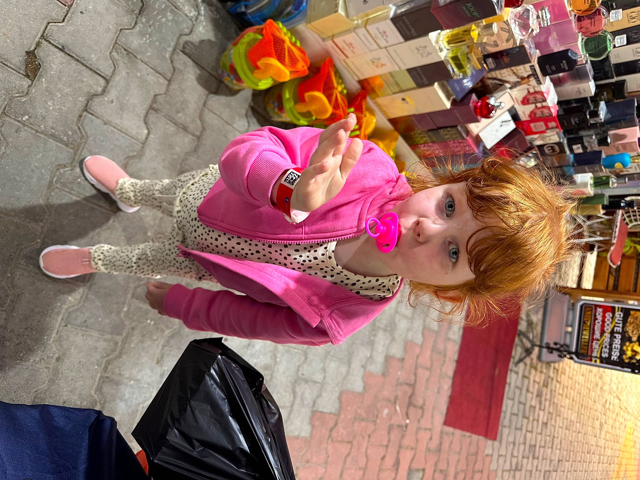 Ivy joined the competition — help win amazing prizes! backpack, bookcase, building, child, customer, flooring, fun, happy, leisure, luggage_and_bags, magenta, person, pink, public_space, publication, retail, service, shelf, shelving, shopping