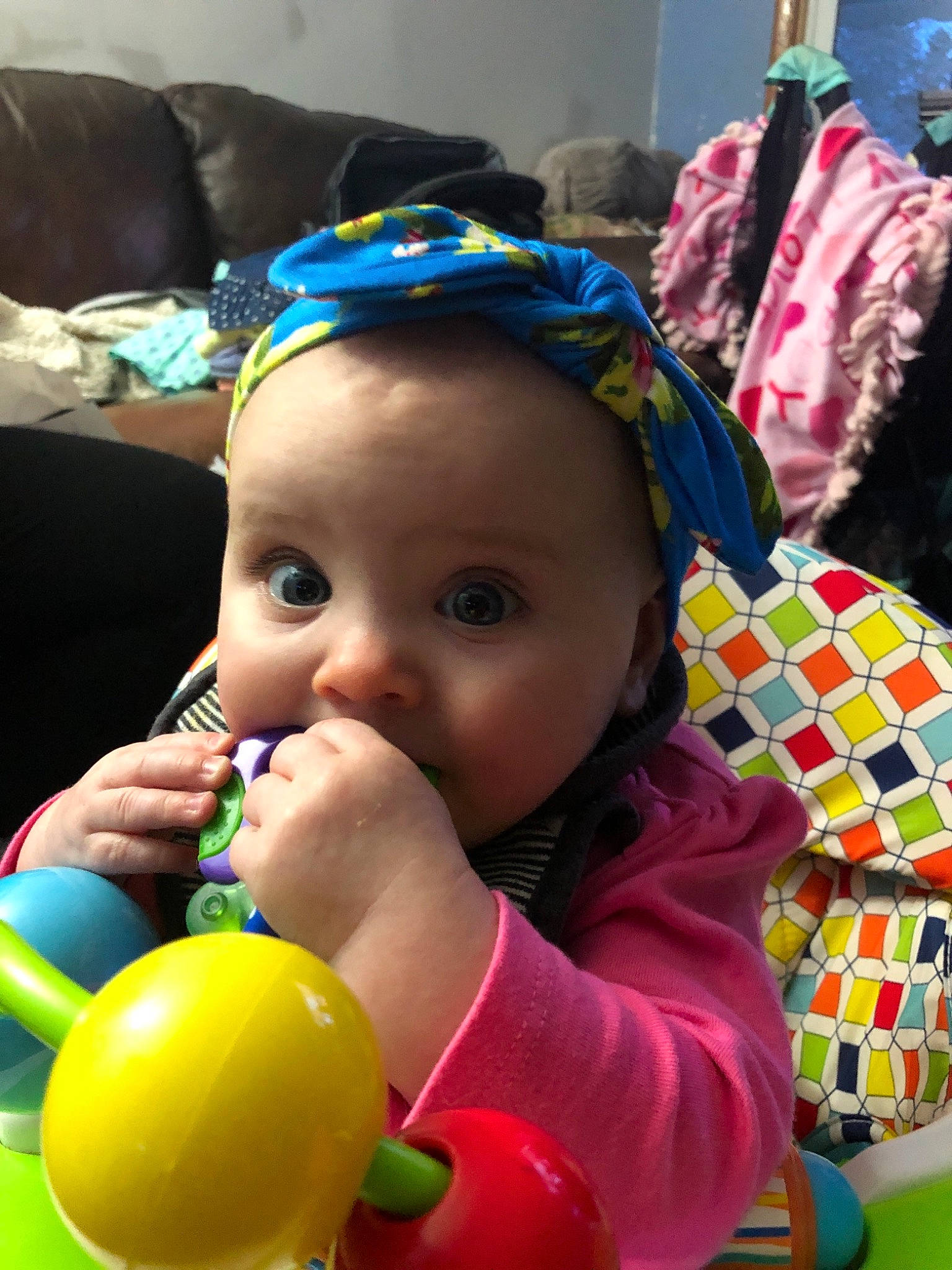 Annabelle Rose is registered to the contest to win money with this photo: baby, baby_products, baby_toys, child, ear, fun, joy, person, play, product, skin, smile, toddler, toy