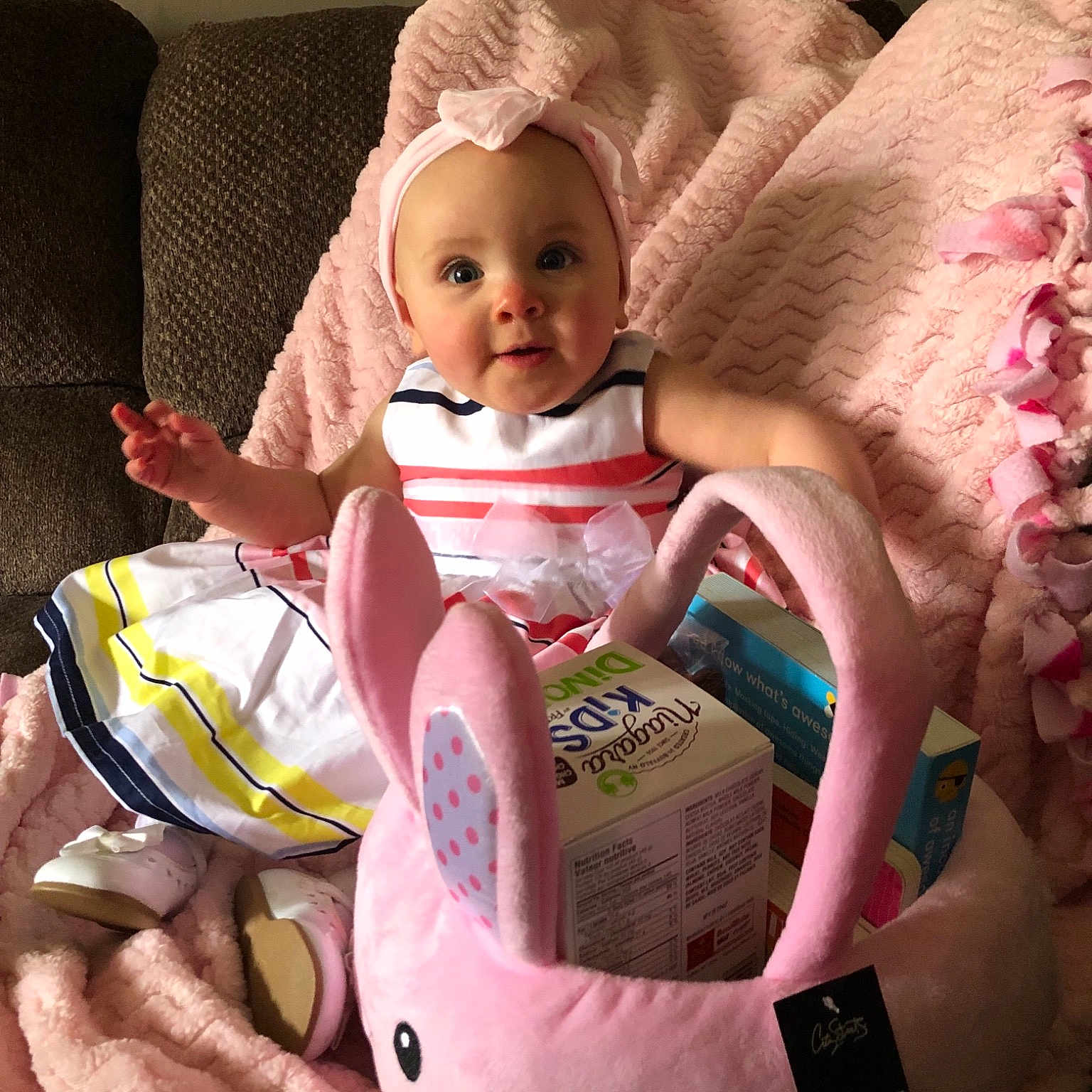 Annabelle Rose joined the competition — help win amazing prizes! baby, baby_products, birth, child, comfort, doll, person, pink, product, textile, toddler, toy