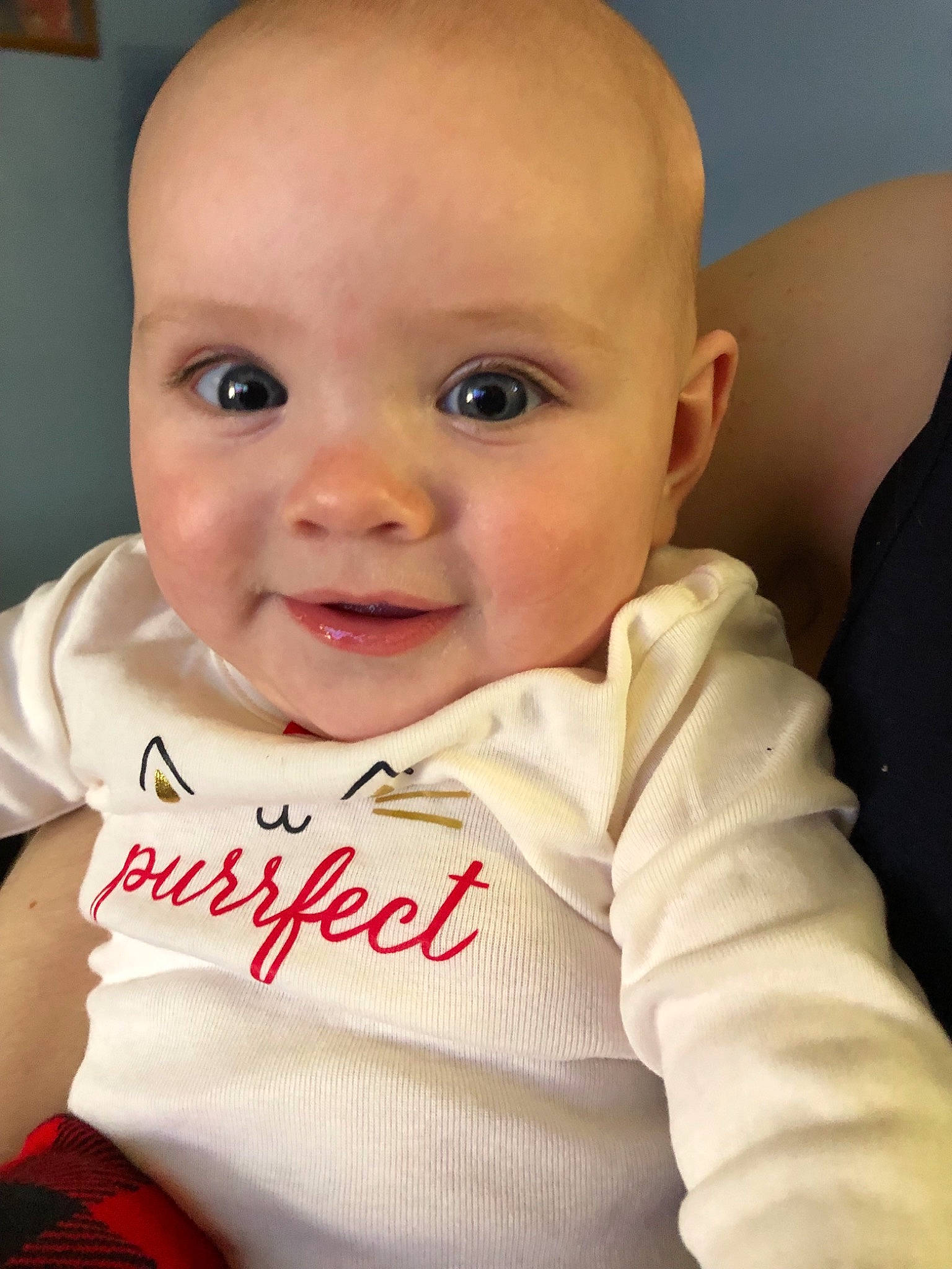 Annabelle Rose is registered to the contest to win money with this photo: baby, beauty, cheek, child, chin, close_up, cool, eye, eyebrow, face, facial_expression, forehead, happy, head, lip, nose, person, product, skin, smile
